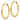 14k 2x25mm Polished Round Endless Tube Hoop Earrings - Image 1