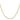 14K Gold 20-Inch Flat Bismark Chain with Lobster Clasp - Image 2