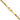 14K Gold 24" Lightweight Flat Bismark Chain with Lobster Clasp - Image 3