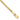 14K 9 inch 1.8mm Lightweight Flat Bismark with Lobster Clasp Anklet - Image 1