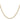 14k 2.2mm Lightweight Flat Bismark Chain - Image 2