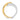 14k Two-tone Square Overlapping Ring - Image 1
