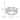 14k White Gold Wave Ring with Diamond-Cut Design - Image 1