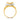 14K Two-Tone Triple Heart Stacked Ring for Modern Style - Image 2