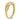 14K Gold Diamond-Cut Vine & Leaf Dome Ring for Effortless Style - Image 7