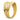 14K Gold Diamond-Cut Quilted Ring for Effortless Style - Image 7