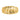 14K Gold Diamond-Cut Dome Ring with Open Slash Design - Image 5