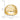 14K Triangle Cut-out Pattern Dome Ring - Image 3