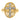 14k Yellow & White Gold Diamond Filigree Cross Ring - Image 4