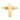 14k Gold Cross Ring with Polished Textured Finish - Image 4