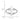 14k White Gold Textured Cross Ring for Modern Style - Image 2