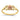 14K Two-Tone Polished Statement Ring - Image 1