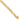 14K Gold Open Concave Curb Bracelet - 8 Inch Modern Elegance - Image 1