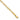 14K Gold 7-Inch Concave Open Figaro Bracelet with Lobster Clasp - Image 1