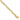 14K Gold Concave Open Figaro Bracelet - 7 Inch, Lobster Clasp - Image 1
