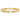 14K 8 inch 6mm Concave Open Figaro with Lobster Clasp Bracelet - Image 4