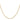 14K Gold Diamond-Cut Rope Chain Necklace - 18 Inch, Lobster Clasp - Image 2