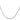 14K White Gold 16" Curb Chain with Spring Ring Clasp - Image 2