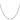14K White Gold 30-Inch Spiga Chain with Lobster Clasp - Image 2