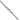 14K White Gold 26 inch 1.7mm Spiga with Lobster Clasp Chain - Image 3