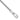 14K White Gold 6 inch 1.7mm Spiga with Lobster Clasp Bracelet - Image 1