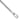 14K White Gold Spiga Bracelet with Lobster Clasp - 8 Inch, 2.1mm - Image 1