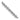 14K White Gold 20 inch 2.1mm Spiga with Lobster Clasp Chain - Image 1