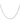 14K White Gold Diamond-Cut Spiga Chain Necklace - 24 Inch - Image 2