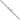 14K White Gold 18 inch 1.05mm Diamond-cut Spiga with Spring Ring Clasp Chain - Image 3