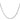 14K White Gold 22 inch 2.1mm Diamond-cut Spiga with Lobster Clasp Chain - Image 2