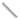 14K White Gold 22 inch 2.1mm Diamond-cut Spiga with Lobster Clasp Chain - Image 1