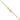 14K Yellow Gold 24" Cable Chain with Spring Ring Clasp - Image 3