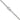 14K White Gold 26-Inch Round Open Link Cable Chain - Image 3