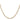 14K Yellow Gold 2.2mm Forzantine Cable Chain - 18 Inch Length - Image 2