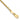 14K Yellow Gold 10" Forzantine Cable Chain Anklet - Image 1