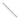 14K White Gold 20-Inch Cable Pendant Chain with Spring Ring Clasp - Image 1