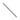 14K White Gold 22-Inch Cable Chain Necklace - Image 1