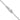 14K White Gold Diamond-Cut Spiga Chain Necklace, 18 Inch - Image 3