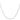 14K White Gold 16 inch 1.05mm Diamond-cut Spiga with Lobster Clasp Chain - Image 2