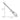 14K White Gold 9 inch 1.05mm Diamond-cut Spiga with Lobster Clasp Anklet - Image 2