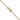 14K Gold Diamond-Cut Spiga Chain, 24-Inch Length, Spring Ring Clasp - Image 3