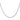 14k White Gold Spiga Chain with Spring Ring Clasp - Modern Elegance - Image 2