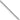 14K White Gold 24" Spiga Chain with Spring Ring Clasp - Image 1