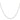 14K White Gold 24 inch 1mm Singapore with Spring Ring Clasp Chain - Image 2