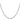 14K White Gold 30 inch 2.0mm Singapore with Lobster Clasp Chain - Image 2