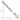 14K White Gold Singapore Chain, 7-Inch, 2.0mm with Lobster Clasp - Image 1