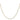 14K Yellow Gold 14 inch .95mm D/C Cable Chain - Image 2