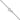 14K White Gold 24" Baby Rope Chain with Spring Ring Clasp - Image 3