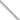 14K White Gold 18 inch 1.1mm Baby Rope with Spring Ring Clasp Chain - Image 5