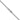 14K White Gold 16 inch 1.8mm Forzantine Cable with Lobster Clasp Chain - Image 3